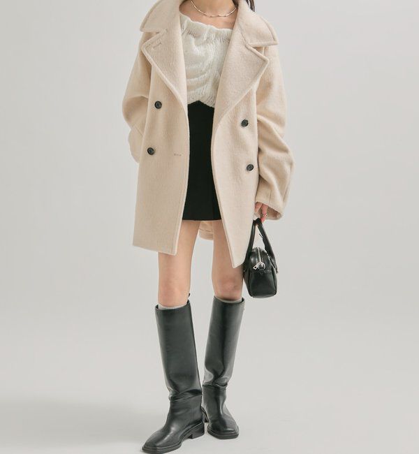  「ウェーブシアーホイップニット」|ニット・セーター|