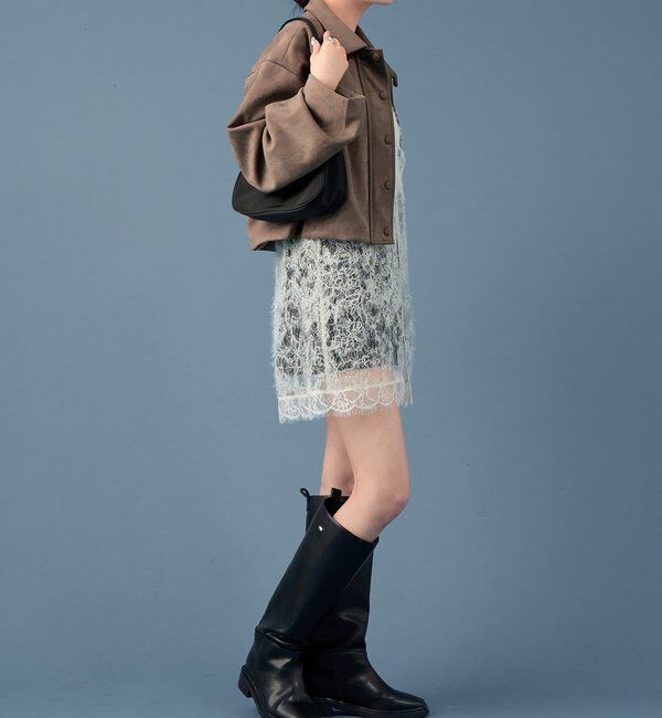  「フェイクスウェードショートブルゾン」|その他|