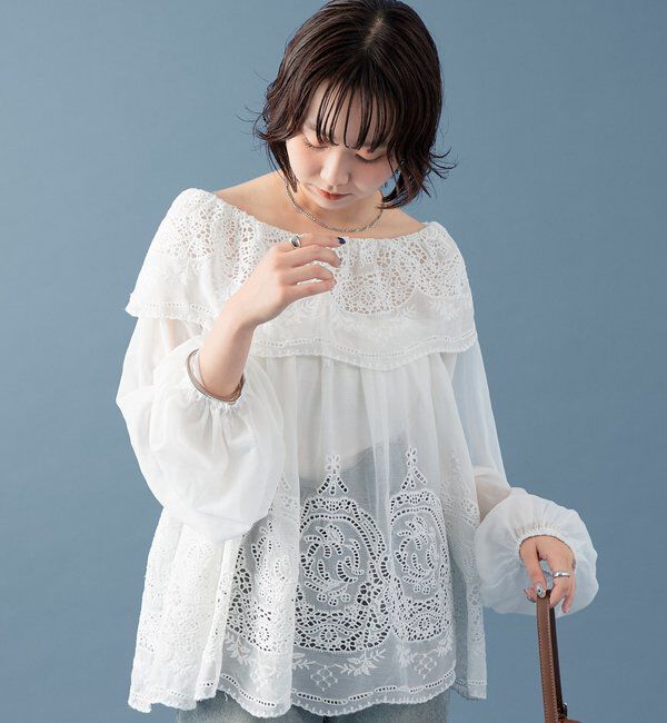  「4wayブラウス」|シャツ・ブラウス|