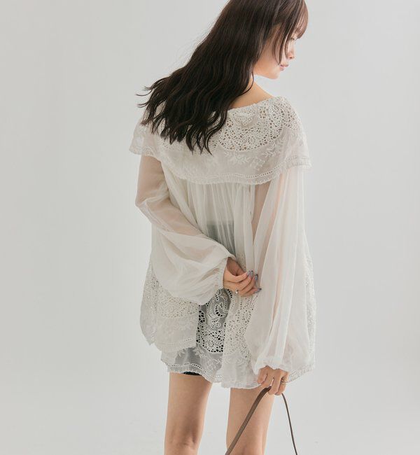  「4wayブラウス」|シャツ・ブラウス|