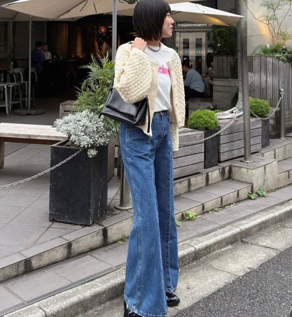  「ポコポコニットカーディガン」|カーディガン|