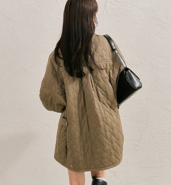  「襟付きキルティングジャケット」|その他|