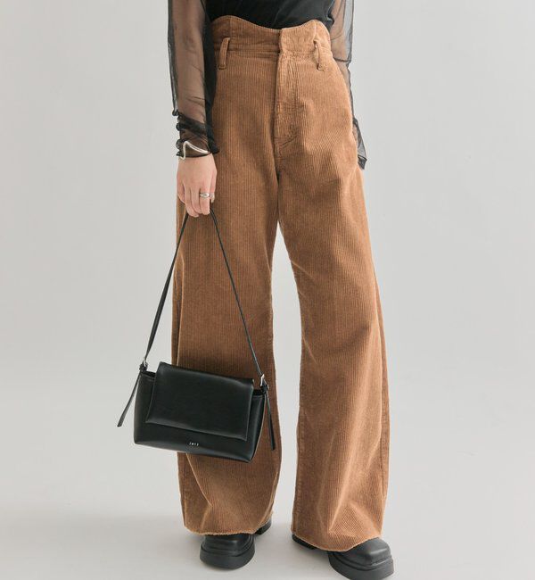  「コーデュロイ ウェーブパンツ」|チノ|
