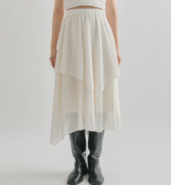  「フリルアシメスカート」|スカート|