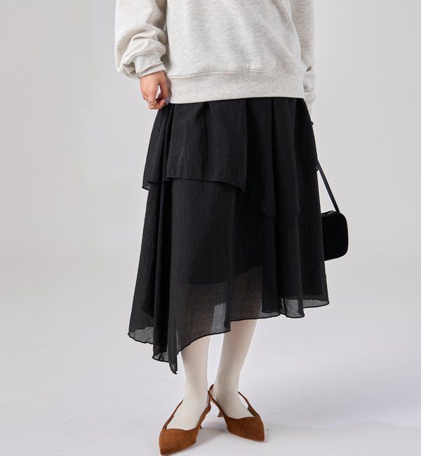  「フリルアシメスカート」|スカート|