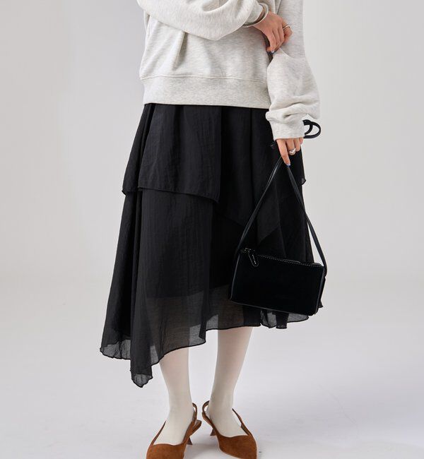  「フリルアシメスカート」|スカート|