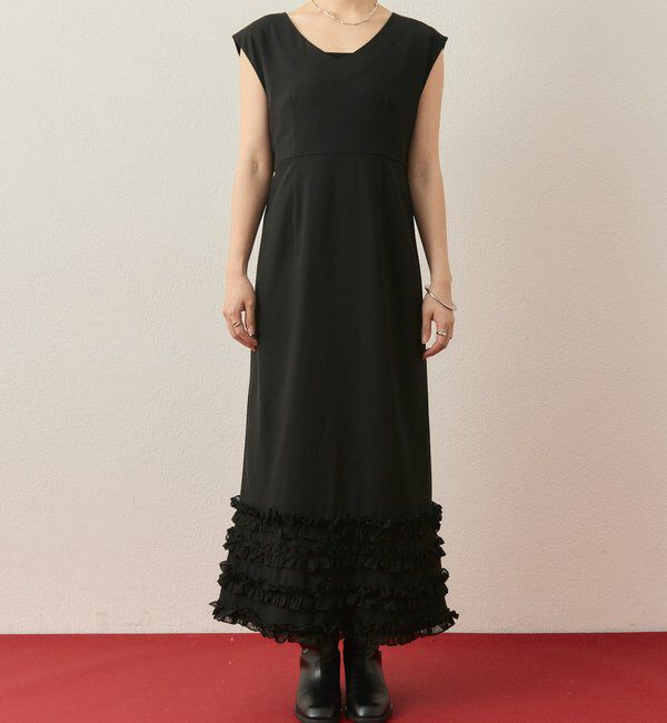  「【@____ri__125企画】ティアードフリルドレスSET」|ワンピース|