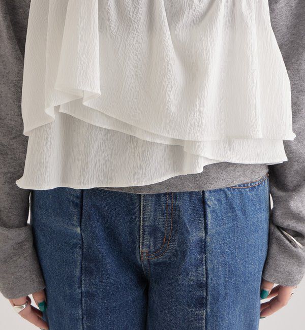  「ビスチェドッキングニット」|ニット・セーター|