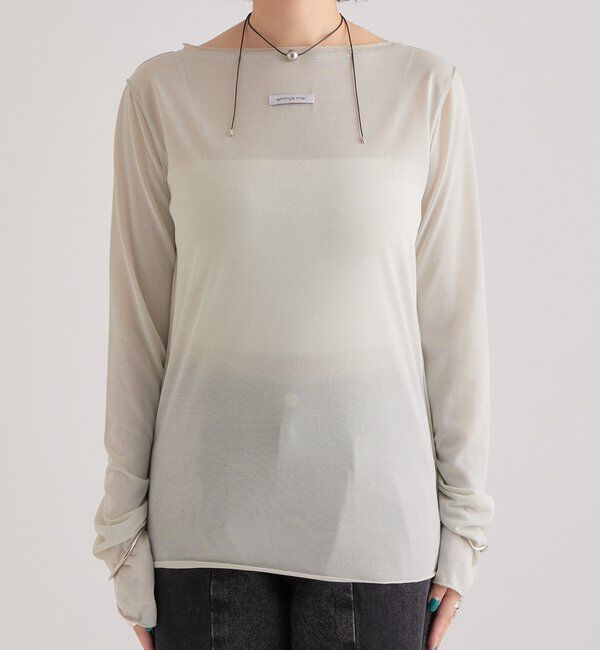  「ラメチュールプルオーバー」|Tシャツ・カットソー|