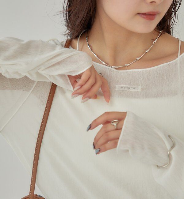  「2wayシアーロンT」|Tシャツ・カットソー|