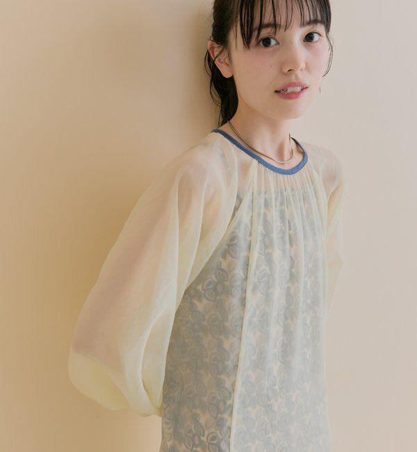  「[森川企画]シアーレイヤード ワンピースSET」|ワンピース|