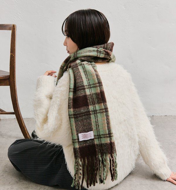  「チェックストール」|マフラー|