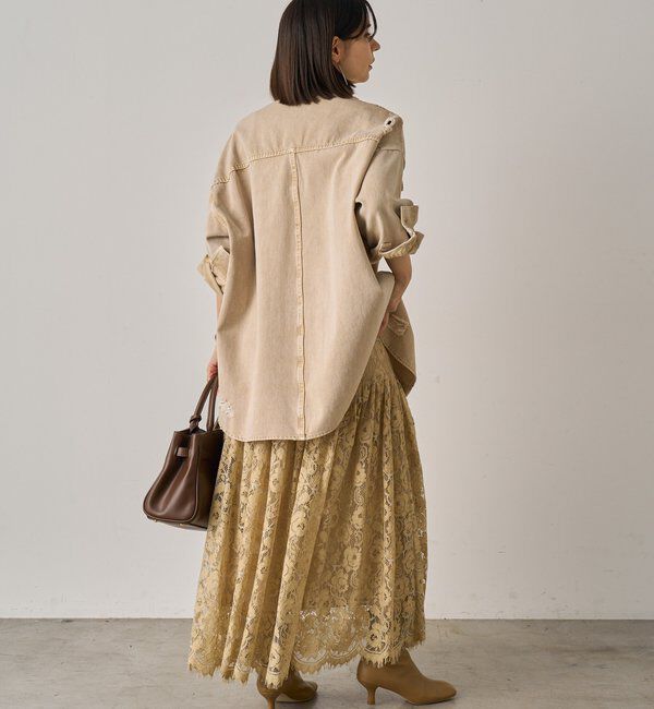  「ダメージデニムシャツ」|シャツ・ブラウス|