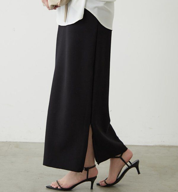  「【Lサイズも登場！】ポンチZIPタイトスカート」|スカート|