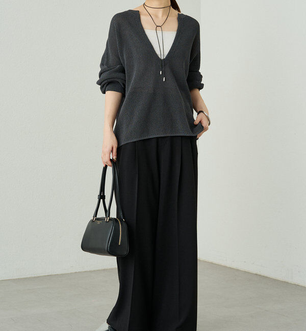  「2タックワイドパンツ」|チノ|