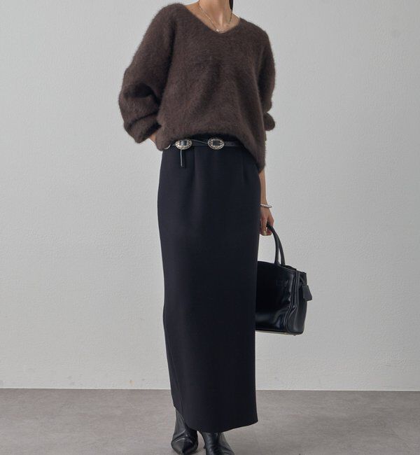  「FURカシミヤVニット」|ニット・セーター|