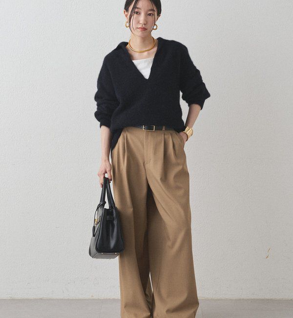  「FURウールスキッパーニット」|ニット・セーター|