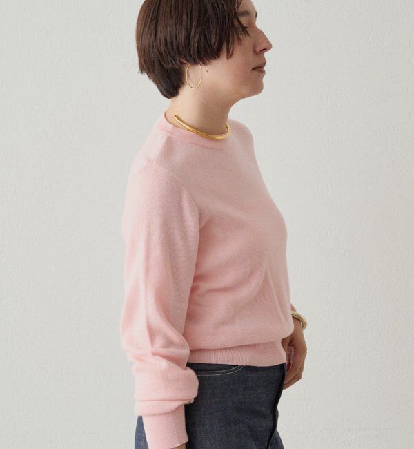  「ウールカシミヤクルーニット」|ニット・セーター|