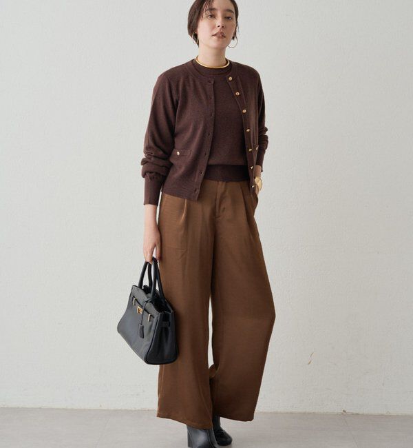  「ウールカシミヤニットカーデ」|ニット・セーター|
