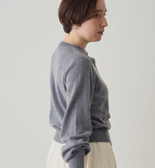  「ウールカシミヤニットカーデ」|ニット・セーター|
