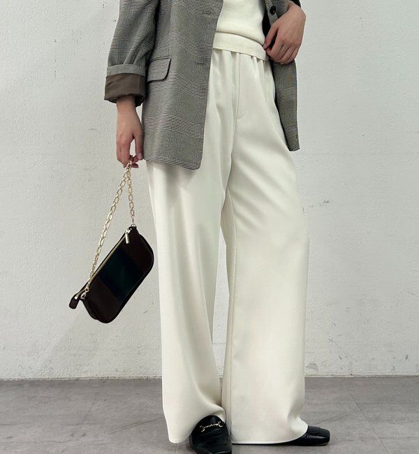  「イージーワイドパンツ」|チノ|