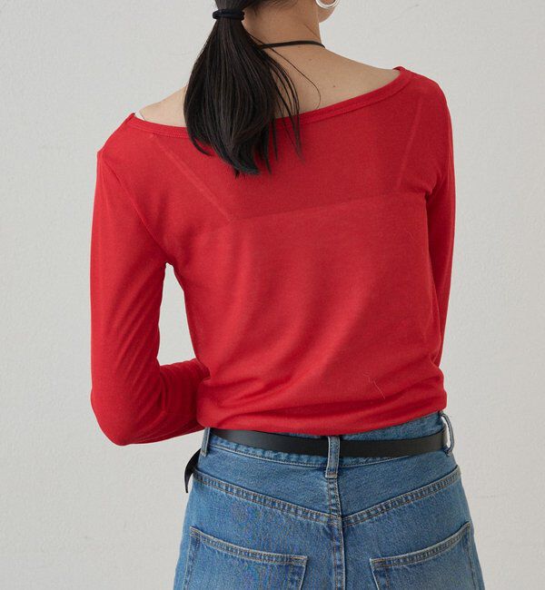  「ラウンドシアーカットソー」|Tシャツ・カットソー|