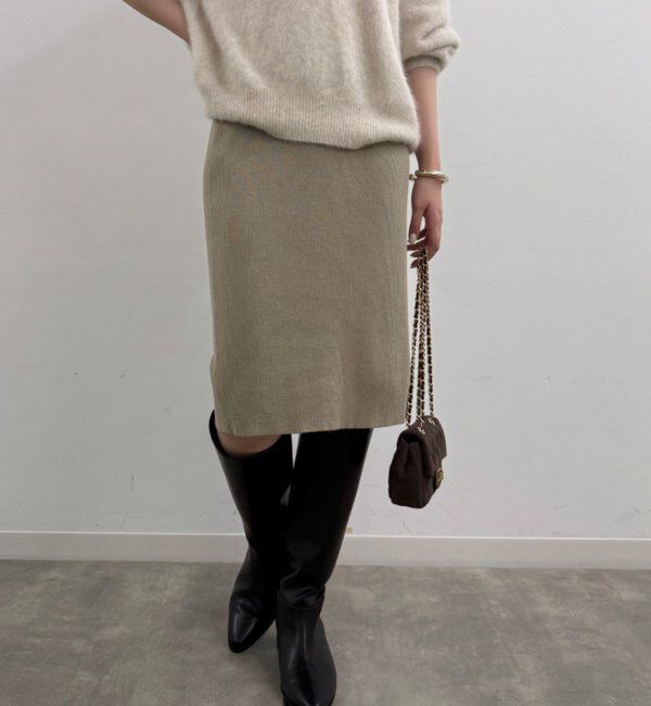  「ニットスカート+パンツセット」|チノ|