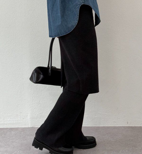  「ニットスカート+パンツセット」|チノ|