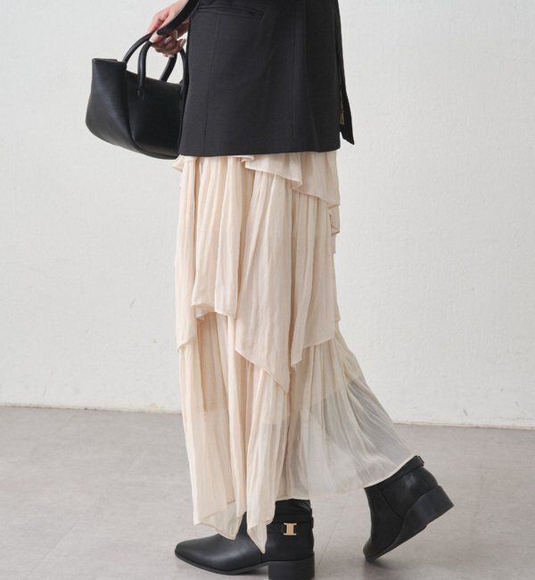  「ランダムティアードスカート」|スカート|