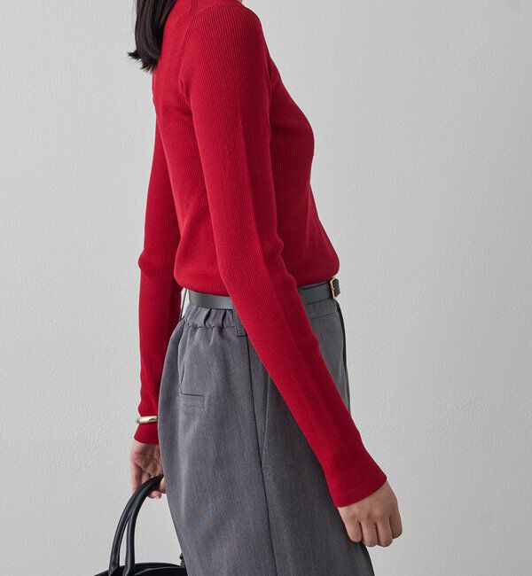  「BASICクルーニット」|ニット・セーター|