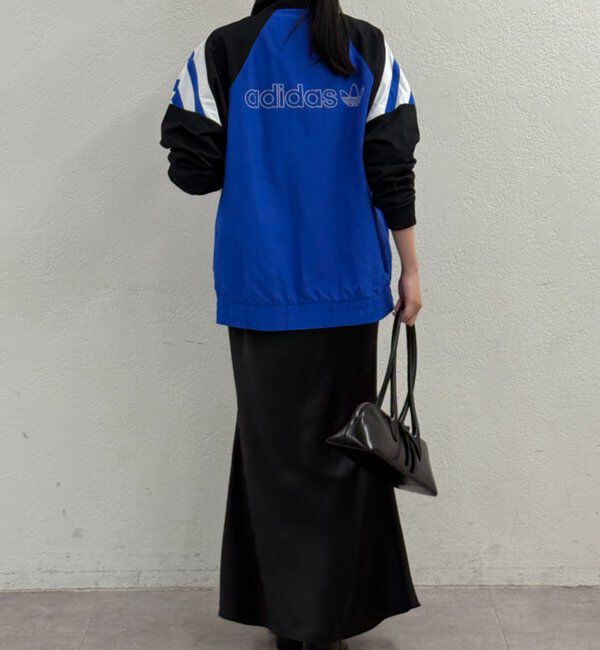  「adidas ラインナイロンジャケット」|ベスト・ジレ|