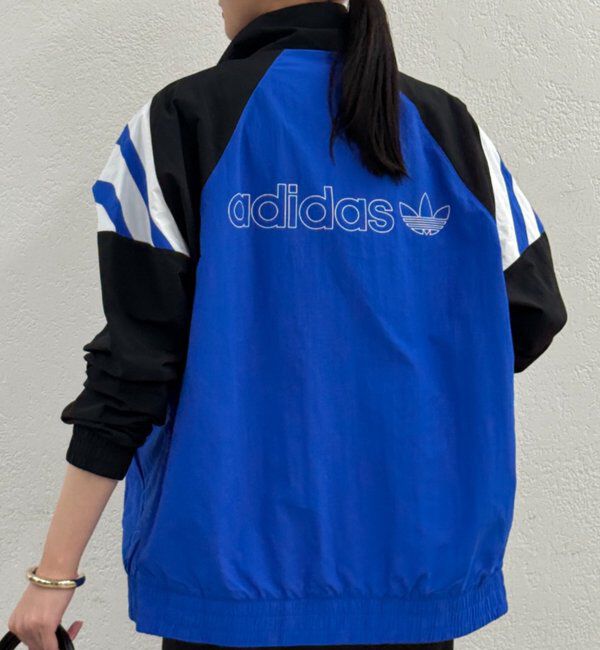  「adidas ラインナイロンジャケット」|ベスト・ジレ|