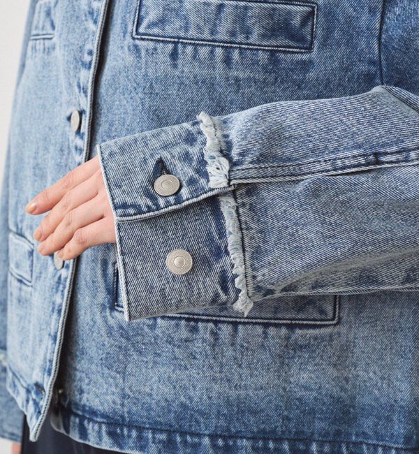  「デニムショートジャケット」|ベスト・ジレ|