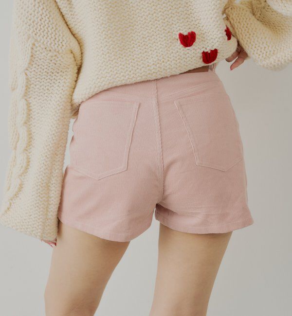  「コーデュロイショートパンツ」|チノ|