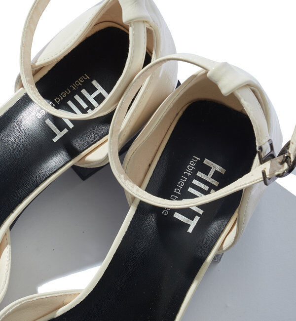  「【HiNT】 BELT STRAP MULE PUMPS」|パンプス|
