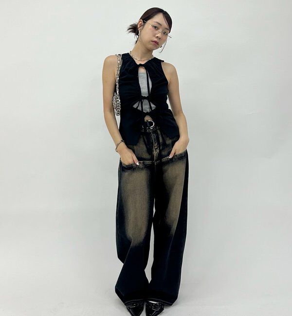  「【HiNT】 BELT STRAP MULE PUMPS」|パンプス|