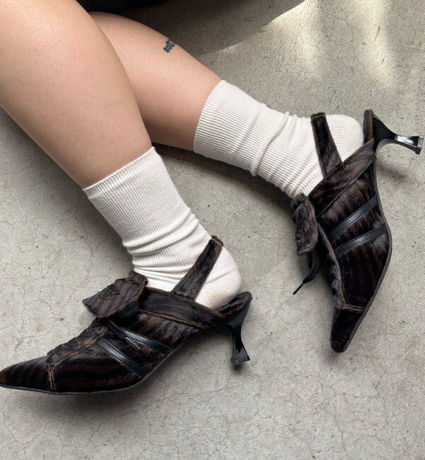  「【SLOPPY】SNEAKER MULES/スニーカーミュール」|スニーカー|ブラウンその他1