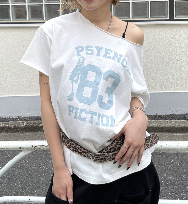  「【新色追加】エリオットオフショルTEE」|Tシャツ・カットソー|ホワイト
