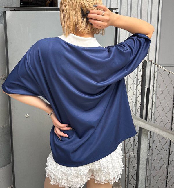  「【SOUR CREAM/サワークリーム】モンローサッカーユニフォームTEE」|Tシャツ・カットソー|