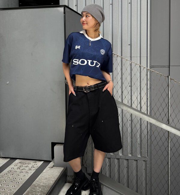  「【SOUR CREAM/サワークリーム】モンローサッカーユニフォームTEE」|Tシャツ・カットソー|