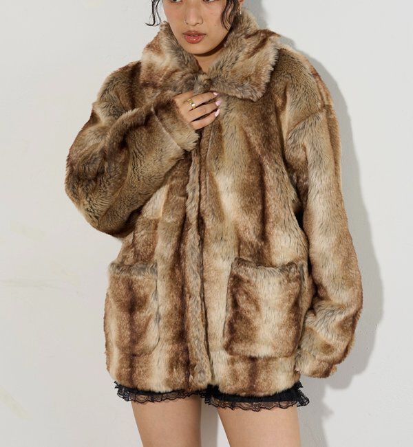  「【2サイズ展開】FAUX JACKET/ファージャケット」|その他|