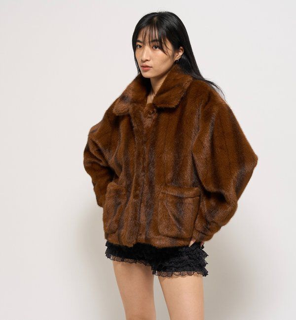  「【2サイズ展開】FAUX JACKET/ファージャケット」|その他|