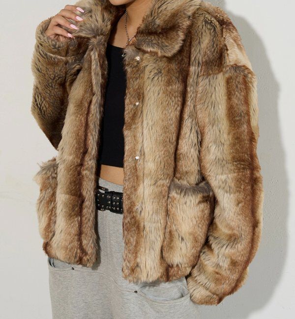  「【2サイズ展開】FAUX JACKET/ファージャケット」|その他|