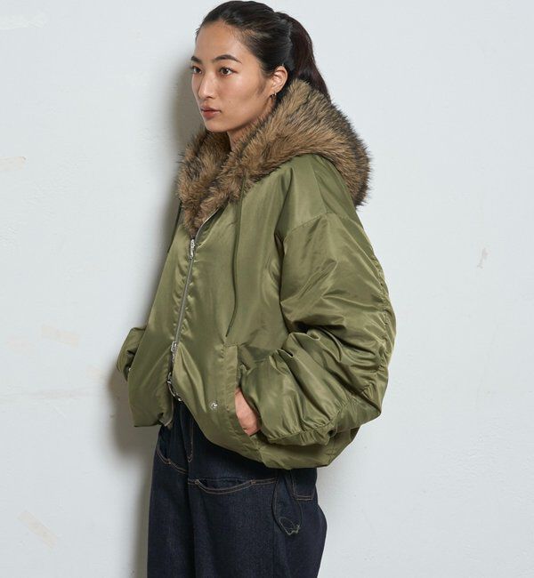  「【お気に入りNO.1】2WAY REVERSIBLE FUR BLOUSON 」|ブルゾン・スタジャン|