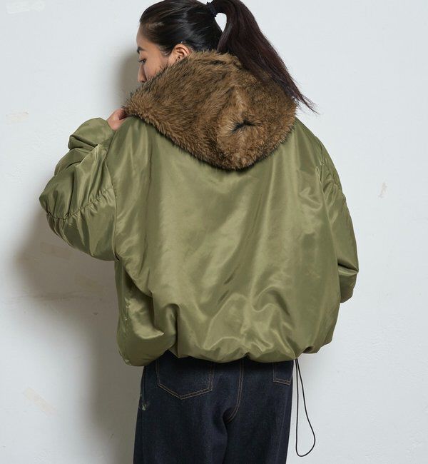  「【お気に入りNO.1】2WAY REVERSIBLE FUR BLOUSON 」|ブルゾン・スタジャン|