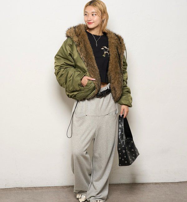  「【お気に入りNO.1】2WAY REVERSIBLE FUR BLOUSON 」|ブルゾン・スタジャン|