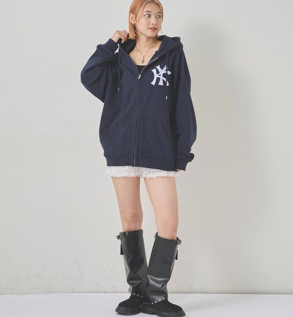  「【KOOKY'N/クーキー】KY LOGOZIPHOODIE」|パーカー|