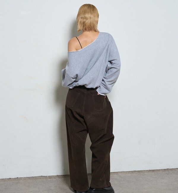  「SUEDE DOUBLE KNEE PANTS/スウェードダブルニーパンツ」|チノ|