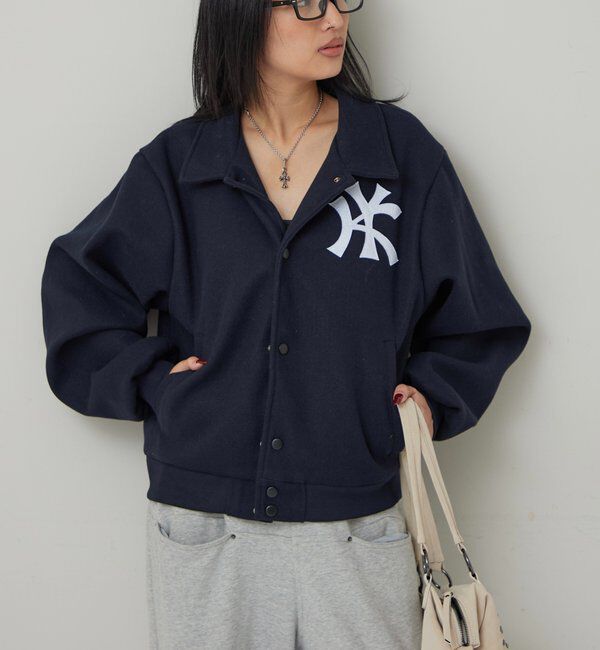  「【KOOKY'N】 VARSITY JACKET」|ブルゾン・スタジャン|