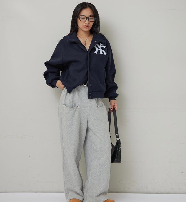  「【KOOKY'N】 VARSITY JACKET」|ブルゾン・スタジャン|